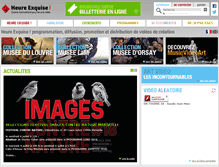 Tablet Screenshot of heure-exquise.org